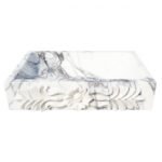 Miamivit Catherine Lavabo Rosette Acanthus Doğal Mermer Leylak 40x60x15 - Image 15