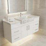 Miamivit Catherine Lavabo Rosette Acanthus Doğal Mermer Pearl 40x60x15 - Image 7