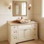 Miamivit Catherine Lavabo Rosette Acanthus Doğal Mermer Bej 40x60x15 - Image 19