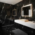 Miamivit Catherine Lavabo Minimalist Doğal Mermer Traverten 40x60x15 - Image 19