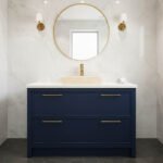 Miamivit Catherine Lavabo Minimalist Doğal Mermer Traverten 40x60x15 - Image 14