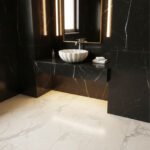 Miamivit Cleopatra Lavabo Seashell Ronund Doğal Mermer Milas Pearl 40x20h - Image 29