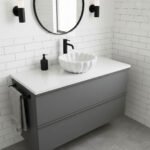 Miamivit Cleopatra Lavabo Seashell Ronund Doğal Mermer Milas Pearl 40x20h - Image 17