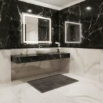 Miamivit Cleopatra Lavabo Seashell Grid Doğal Mermer Milas Pearl 40x20h - Image 22