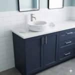 Miamivit Cleopatra Lavabo Seashell Grid Doğal Mermer Milas Pearl 40x20h - Image 17