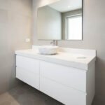 Miamivit Cleopatra Lavabo Seashell Grid Doğal Mermer Milas Pearl 40x20h - Image 15