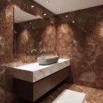 Miamivit Stone Lavabo Stone Doğal Mermer Tundra Gray 40x60x15 - Image 5
