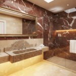 Miamivit Palace Lavabo Augustus Doğal Mermer Emperador 60x40x15 - Image 9