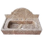 Miamivit Palace Lavabo Augustus Doğal Mermer Emperador 60x40x15