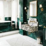 Miamivit Palace Lavabo Hadrian Doğal Mermer Calacatta Viola 60x40x20 - Image 10