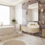 Miamivit Palace Lavabo Aurelian Calacatta Viola 60x40x25 - Image 6