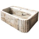 Miamivit Palace Lavabo Severus Doğal Mermer Calacatta Sugar 60x40x20