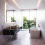 Miamivit Palace Lavabo Severus Doğal Mermer Calacatta Sugar 60x40x20 - Image 7