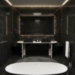 Miamivit Palace Masa Gloria Doğal Mermer Calacatta Viola 75x25x75 - Image 6