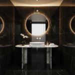 Miamivit Palace Masa Gloria Doğal Mermer Calacatta Viola 75x25x75 - Image 5