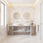 Miamivit Palace Masa Gloria Doğal Mermer Calacatta Viola 75x25x75 - Image 10